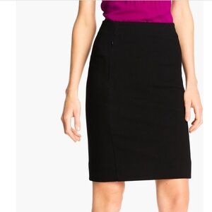Diane Von furstenberg DVD New Koto black pencil skirt pockets 8